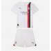 AC Milan Christian Pulisic #11 Gostujuci Dres za Dječji 2023-24 Kratak Rukavima (+ kratke hlače)